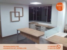 ESCRITORIOS EN L MADECOR